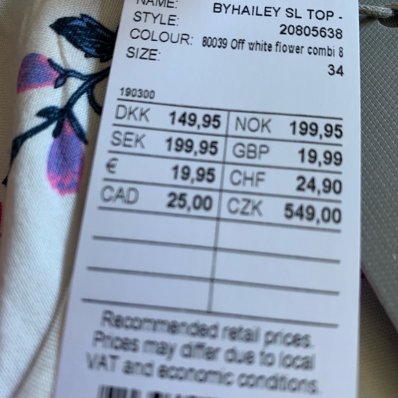 Floral sleeveless top - Picture 3 of 5